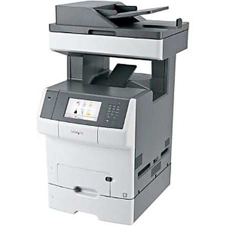 Lexmark X740 Color Laser All-In-One Printer, Copier, Scanner, Fax, X748DTE