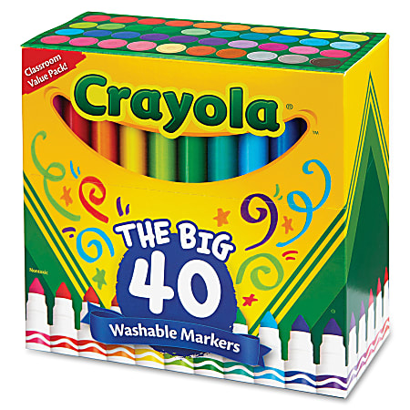 Crayola Marker Sets, 10-Color Set