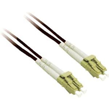 C2G-5m LC-LC 50/125 OM2 Duplex Multimode PVC Fiber Optic Cable - Black - Fiber Optic for Network Device - LC Male - LC Male - 50/125 - Duplex Multimode - OM2 - 5m - Black