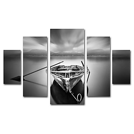 Trademark Global Ready Multi-Panel Gallery-Wrapped Canvas Set By Moises Levy, 39 5/8"H x 57 5/8"W