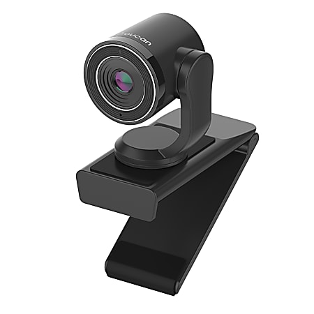 Toucan Compact And Powerful 1080P FHD Streaming Webcam, 4.38"H x 4.63"W x 2.25"D, Black, TCW100KU