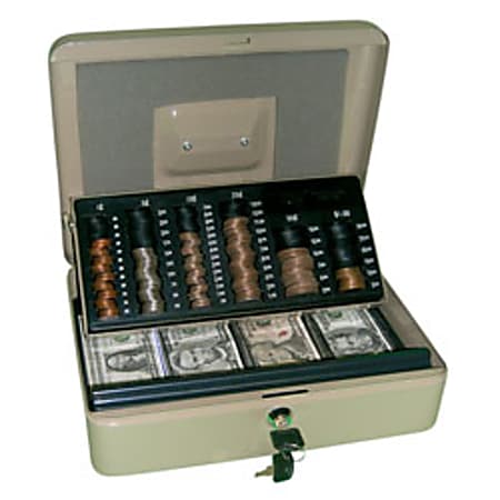 SecurIT® 3-In-1 Cash-Change-Storage Security Box