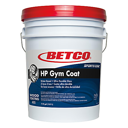 Betco® HP Gym Coat With Catalyst, 5.8 Gallon Bottle