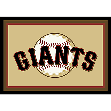 Imperial MLB Spirit Rug, 4' x 6', San Francisco Giants