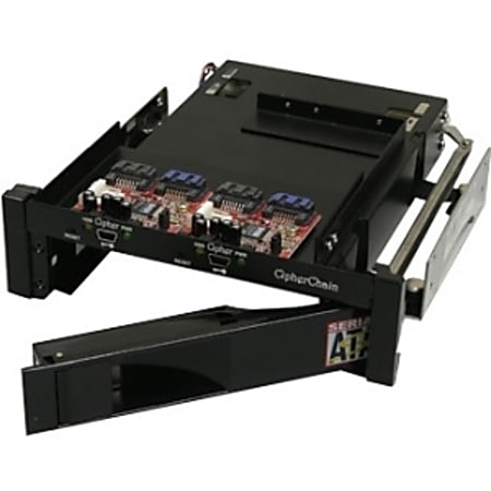 Addonics CSN256 Drive Bay Adapter Internal - Black