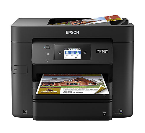 Epson® WorkForce® Pro WF-4730 Wireless Inkjet All-In-One Color Printer