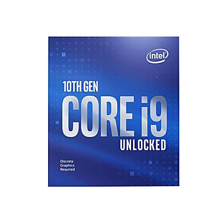 Intel Core i9 (10th Gen) i9-10900F Deca-core (10 Core) 2.80 GHz Processor - Retail Pack - 20 MB L3 Cache - 64-bit Processing - 5.20 GHz Overclocking Speed - 14 nm - Socket LGA-1200 - 65 W - 20 Threads