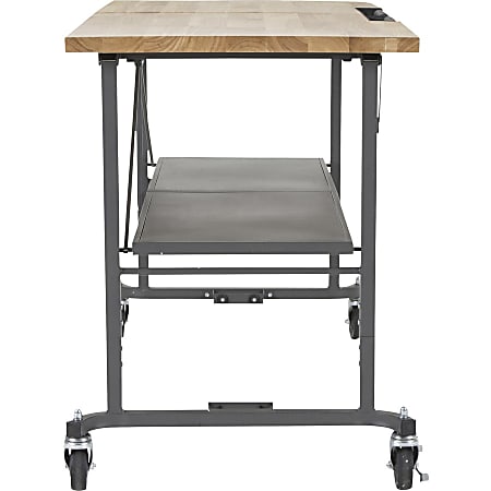 Cosco SmartFold Butcher Block Portable Workbench - 400 lb Capacity x 52 Cosco SmartFold Butcher Block Portable Workbench - 400 lb Capacity x 52