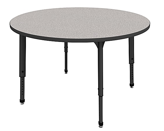 Marco Group™ Apex™ Series Round Adjustable Tables, 30&quot;H