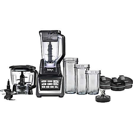 Ninja Nutri Ninja BL682 Table Top Blender 1500 W 2.25 quart 3 ft Plastic Silver Gray