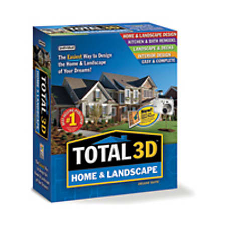 Total 3D Home & Landscape Design Suite 9.0, Download Version