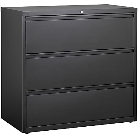 Lorell® 42"W x 18-5/8"D Lateral 3-Drawer File Cabinet,