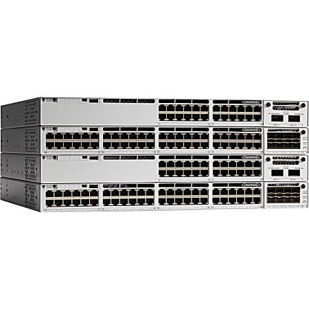 Cisco Catalyst 9300 24-port PoE+, Network Essentials - 24 Ports - Manageable - 2 Layer Supported - Twisted Pair - Lifetime Limited Warranty