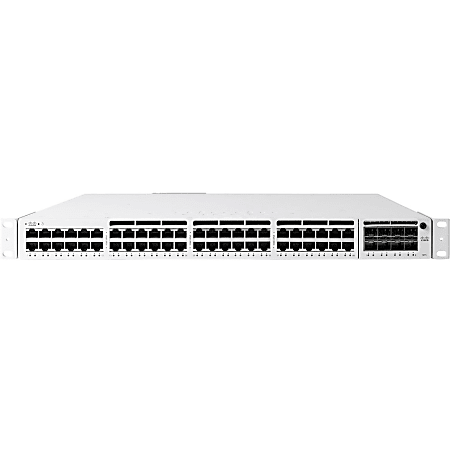 Meraki 48-port Gbe Switch - 48 Ports - Manageable - 3 Layer Supported - Modular - 350 W Power Consumption - MS39048HW