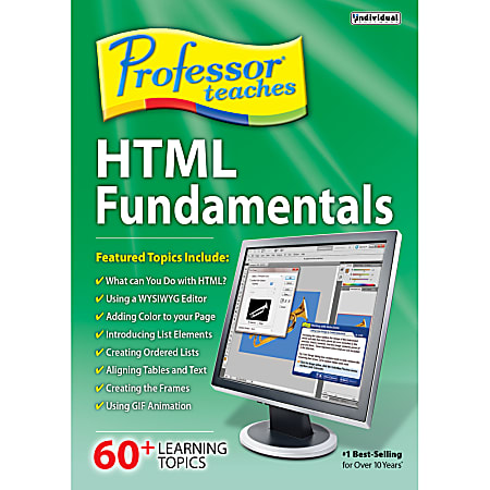 Professor Teaches HTML Fundamentals, Download Version