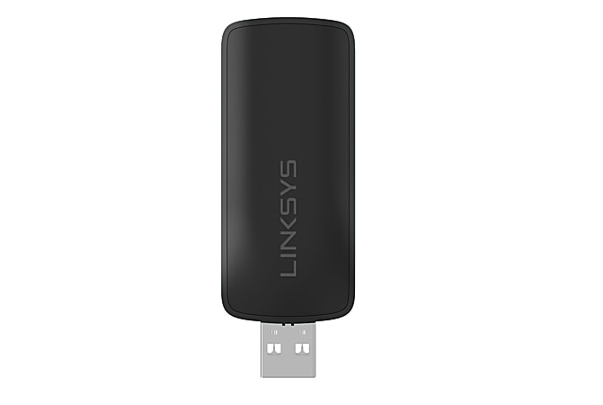 Linksys® Max-Stream™ AC1200 MU-MIMO WiFi USB Adapter, WUSB6400M