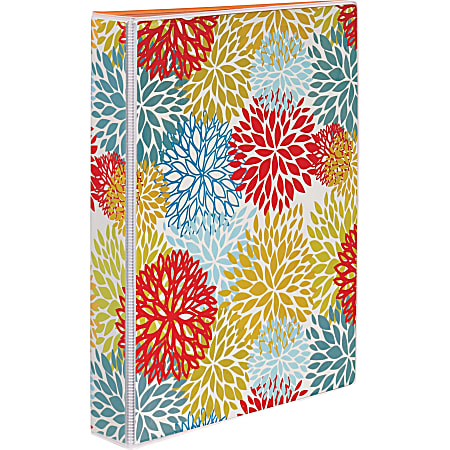 Avery Mini Durable Round-Ring Binder, 1" Rings, Floral