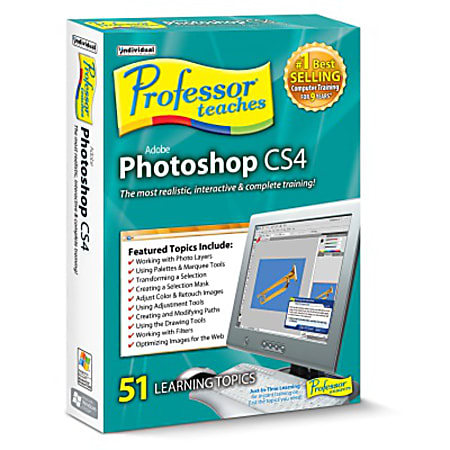 Professor Teaches Photoshop CS4, Download Version
