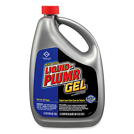 Clorox Liquid-Plumr® Heavy-Duty Clog Remover Drain Cleaner, 80 Oz Bottle