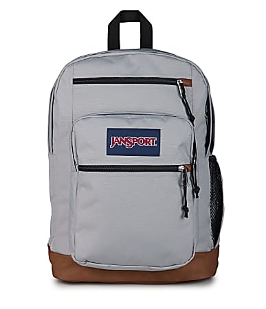 Jansport Cool Student Backpack With 15" Laptop Pocket, 90% Recycled, Grounded Gray