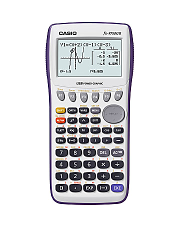 Casio® FX-9750GIIWE Graphing Calculator