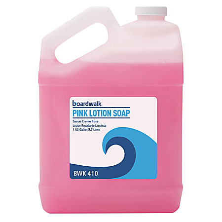 Boardwalk® Pink Liquid Lotion Soap, Floral Scent, 155 Oz Bottle
