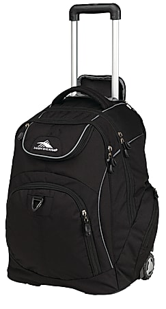 High Sierra® Powerglide Wheeled Backpack, Black