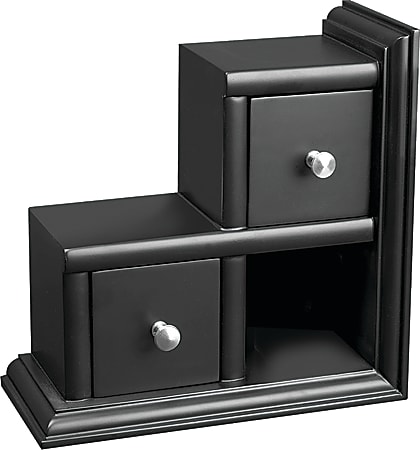 Victor® Midnight Black Collection Reversible Bookend