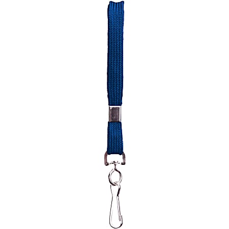SICURIX Flat Metal Hook Lanyard - 100 / Pack - 0.4 SICURIX Flat Metal Hook Lanyard - 100 / Pack - 0.4