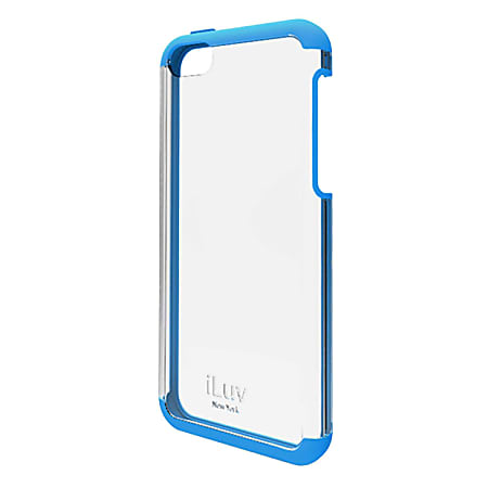 iLuv® Vyneer Case For Apple® iPhone® 5c, Blue/Clear