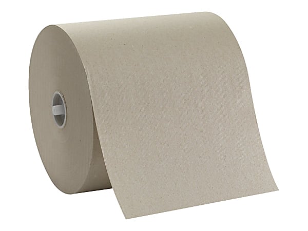 Sofpull® by GP PRO, 1-Ply, 7.87" x 1000', 100% Recycled, Brown, 6 Rolls per Case