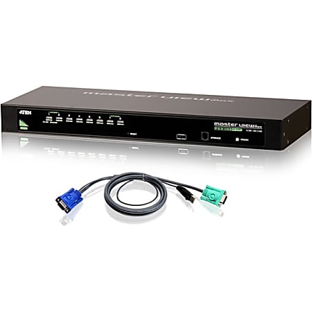 Aten CS1308KIT 8-port KVM Switch with 8 USB Cables
