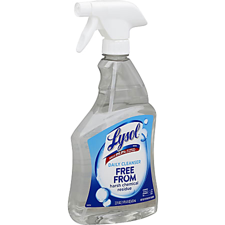 Lysol Daily Cleanser - Spray - 22 fl oz (0.7 quart) - 1 Each - Clear