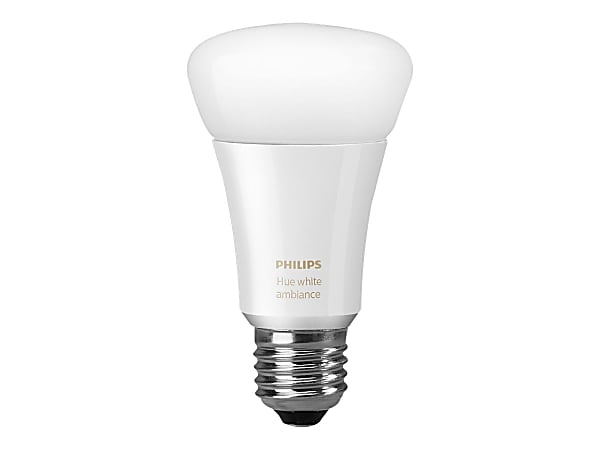 Philips hue White Ambiance A19 LED Light Bulb