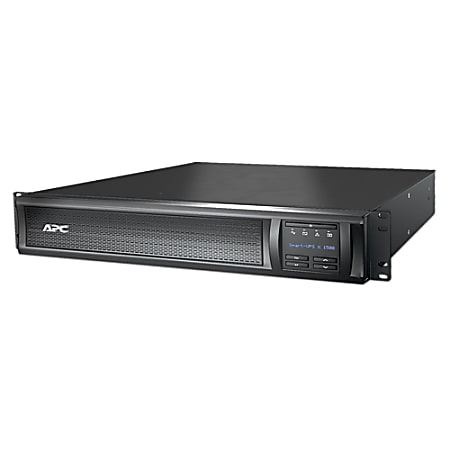 APC Smart-UPS X 1500VA Rack/Tower LCD 120V with Network Card- Not sold in CO, VT and WA - 1500VA/1200W - 5.8 Minute Full Load - 8 x NEMA 5-15R