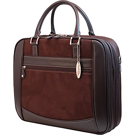 Mobile Edge for Her 16" PC/17" Mac ScanFast Element Briefcase, Brown