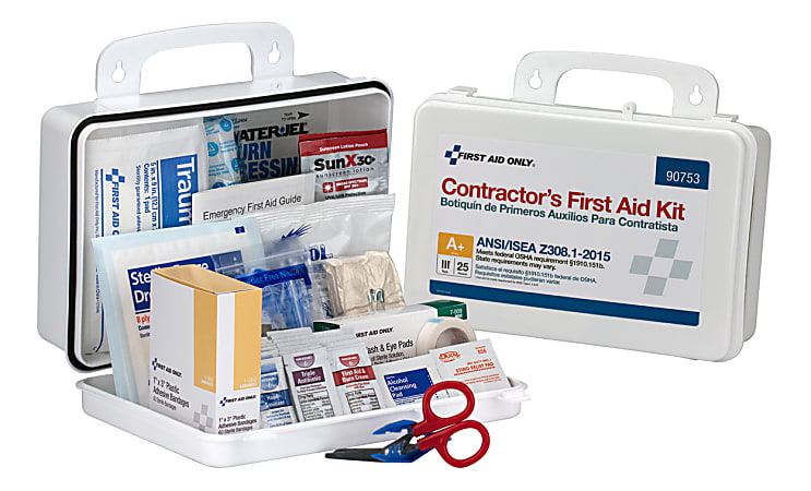 First Aid Only 25-Person Contractor First Aid Kit,