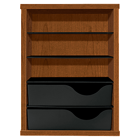 HON® Laminate Vertical Paper Manager, Bourbon Cherry