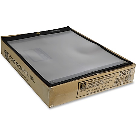 C Line Magnetic Shop Ticket Holders Stitched 9 x 12 25CT 85912