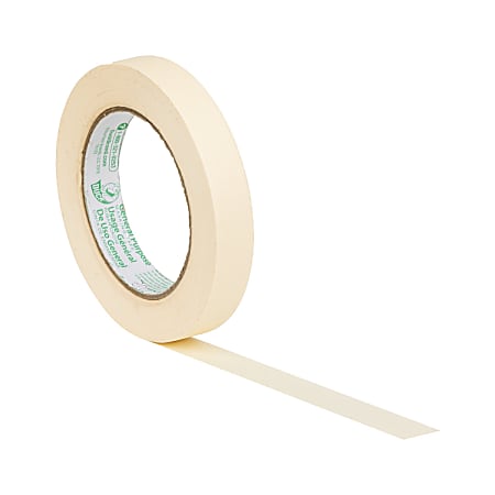 3/4 x 60 yards White Masking Tape for General Purpose, Natural Rubber buy  in stock in U.S. in IDL Packaging