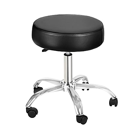 Alpine AdirMed Lux Stool, Silver/Black