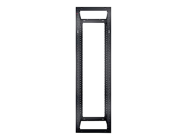 APC NetShelter 4 Post Open Frame Rack - Rack - black - 44U - for P/N: SUA5000RMI5U