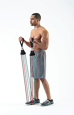 Black Mountain Products Resistance Band Set, Set Of 5