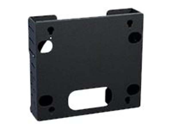 Chief PWC-2000 - Mounting kit (tilt wall mount) - for LCD display / CPU - steel - black - screen size: up to 63" - wall-mountable