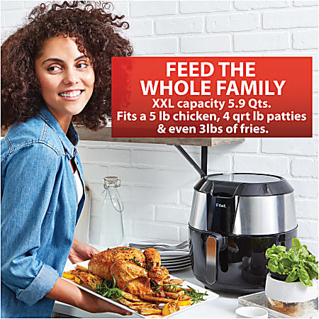 Ninja Air Fryer Max XL GrayBlackSilver - Office Depot