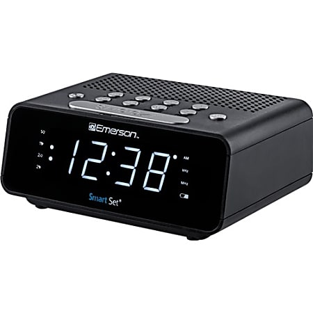Emerson SmartSet ER100101 Desktop Clock Radio - AM, FM