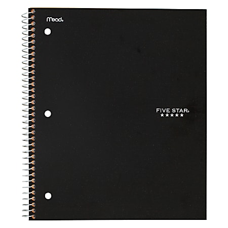 Five Star® Notebook, 1 Subject, College Ruled