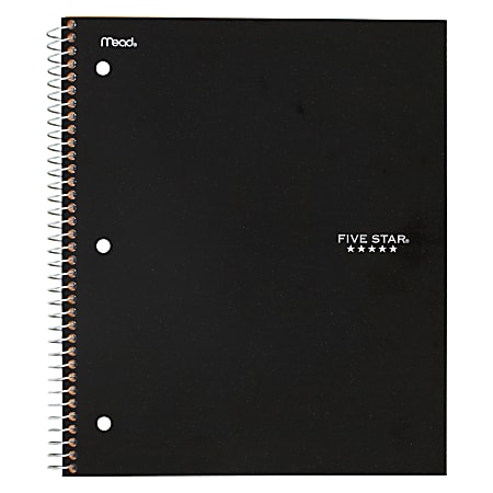 Five Star® Notebook, 1 Subject, College Ruled
