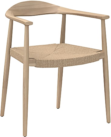 National® Milam Waiting Room Chair, Natural/Brown