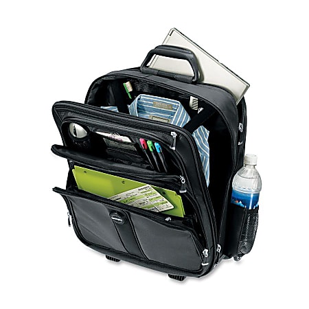 Kensington overnight rolling laptop bag top